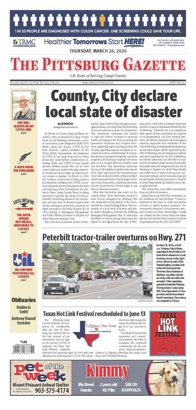 Pittsburg Gazette
